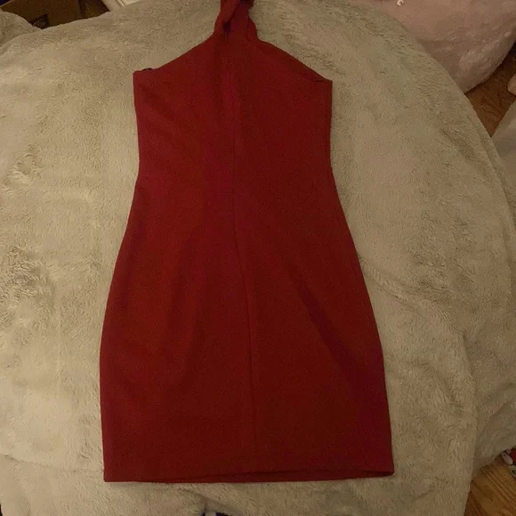 LULUS: RED MINI DRESS - Picture 3 of 4